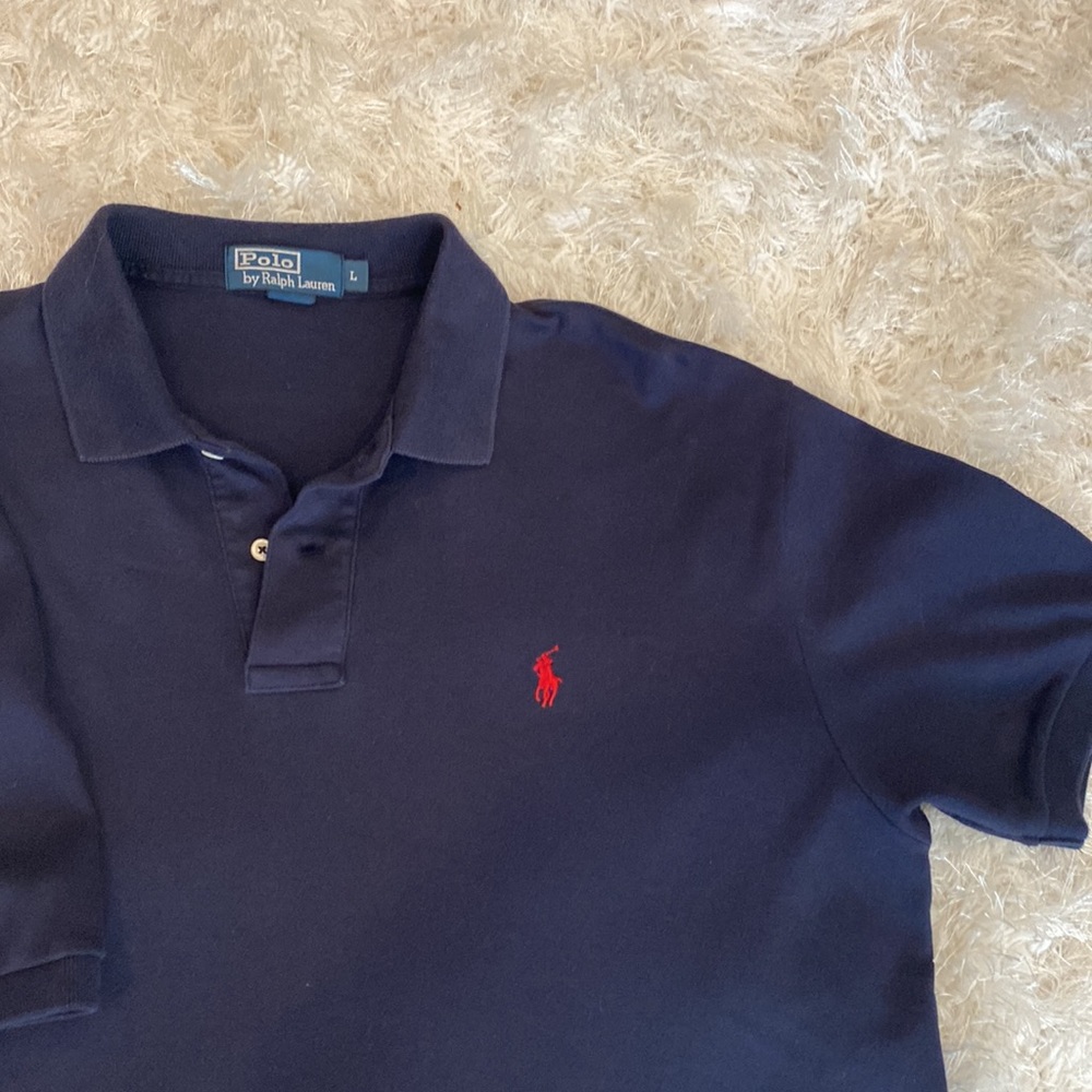 Navy Blue Polo - Picture 2 of 2